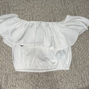 White Off Shoulder Blouse